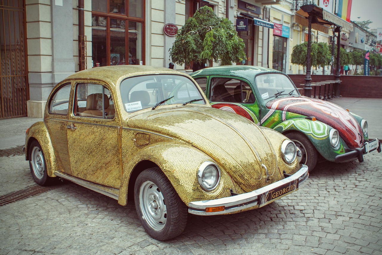 volkswagen beetle, volkswagen bag, german car